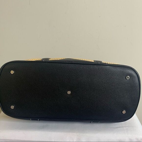 Tiffany & Co. Rattan Leather Trimmed Tote - Picture 12 of 14